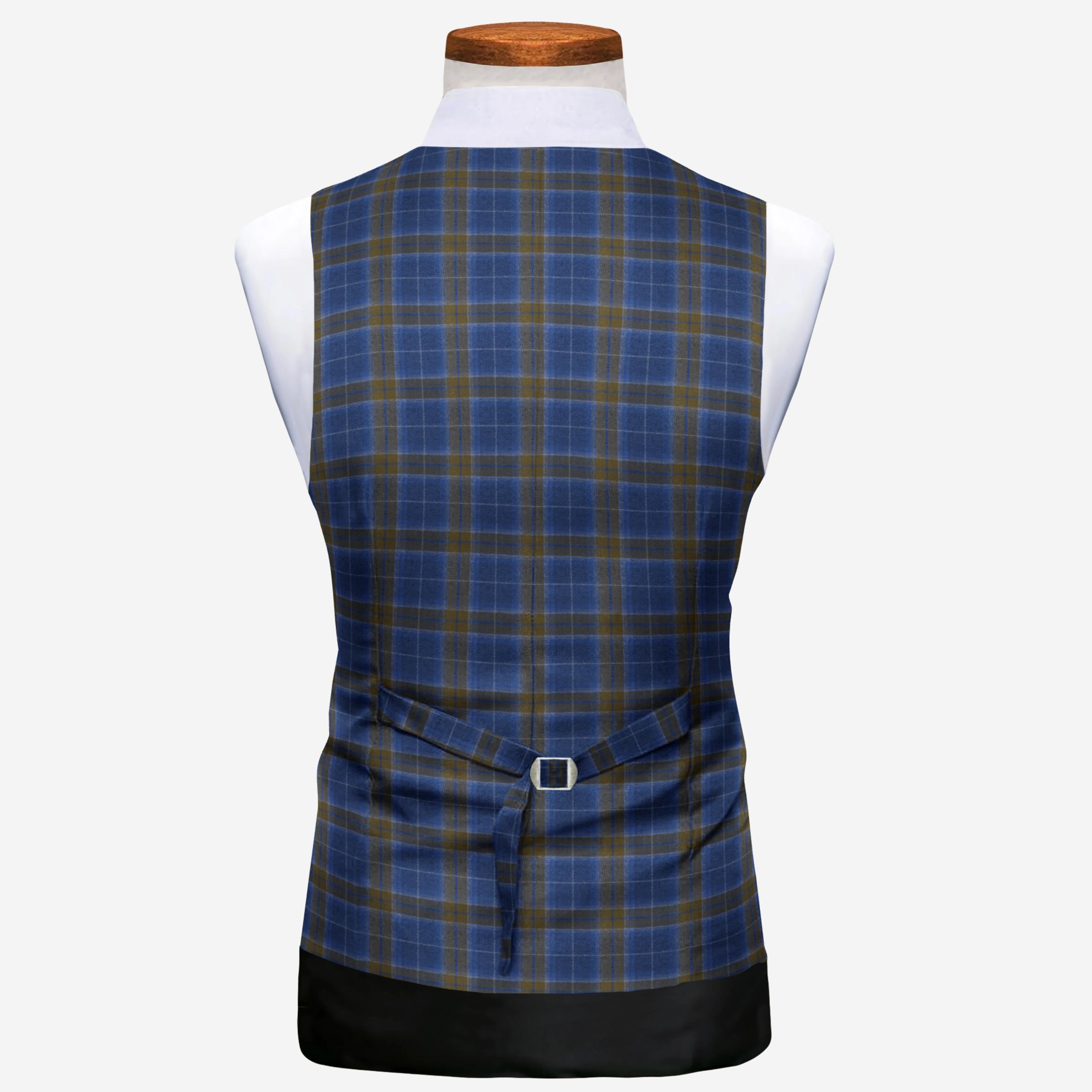 Royal Gold Weave Vest